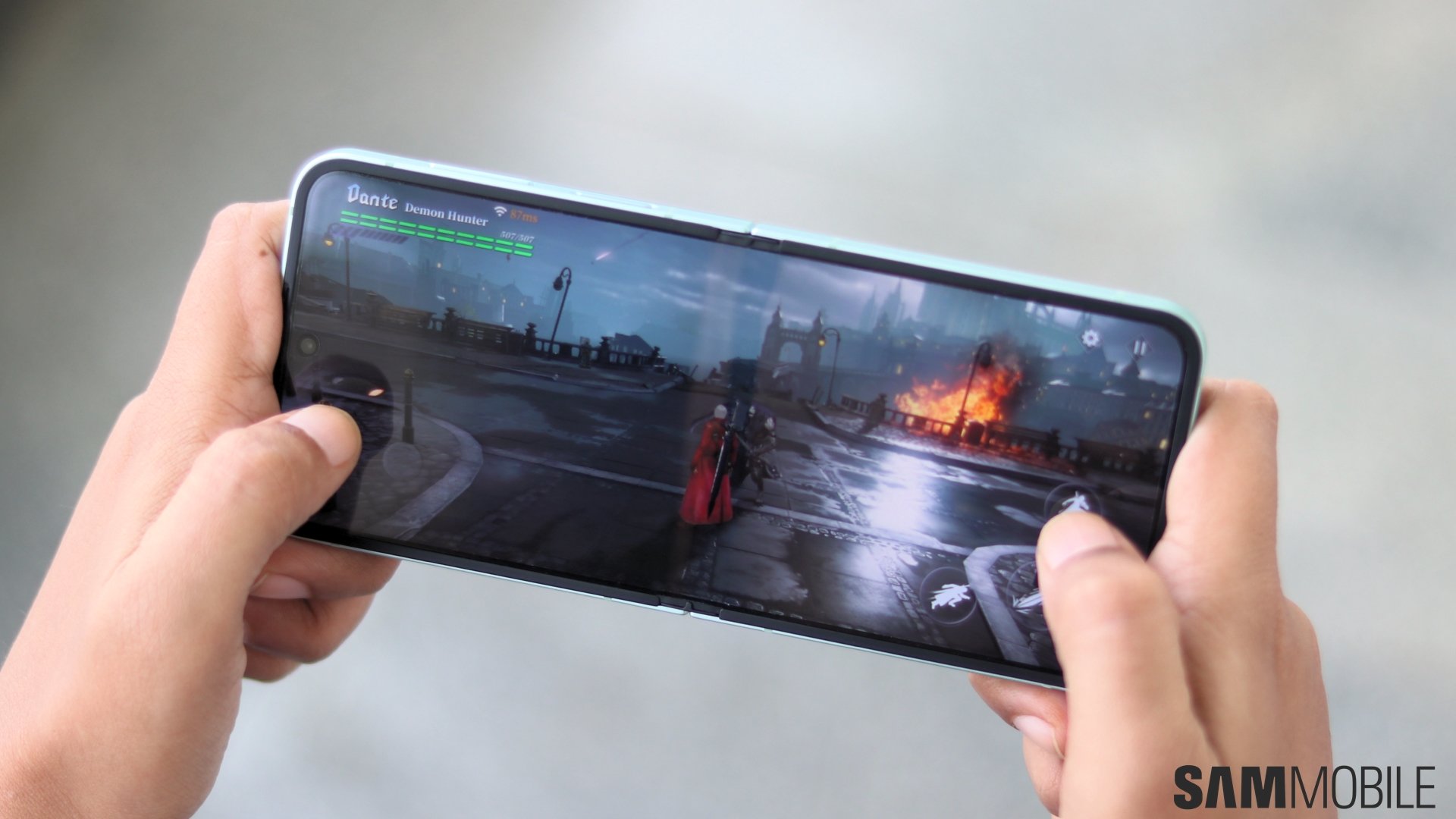 galaxy z flip 6 review – games