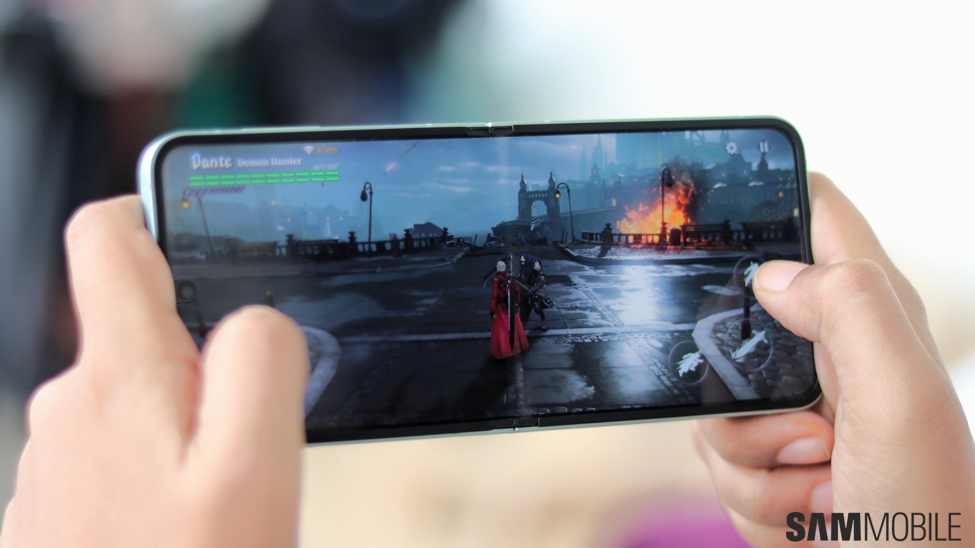 galaxy z flip 6 review – gaming