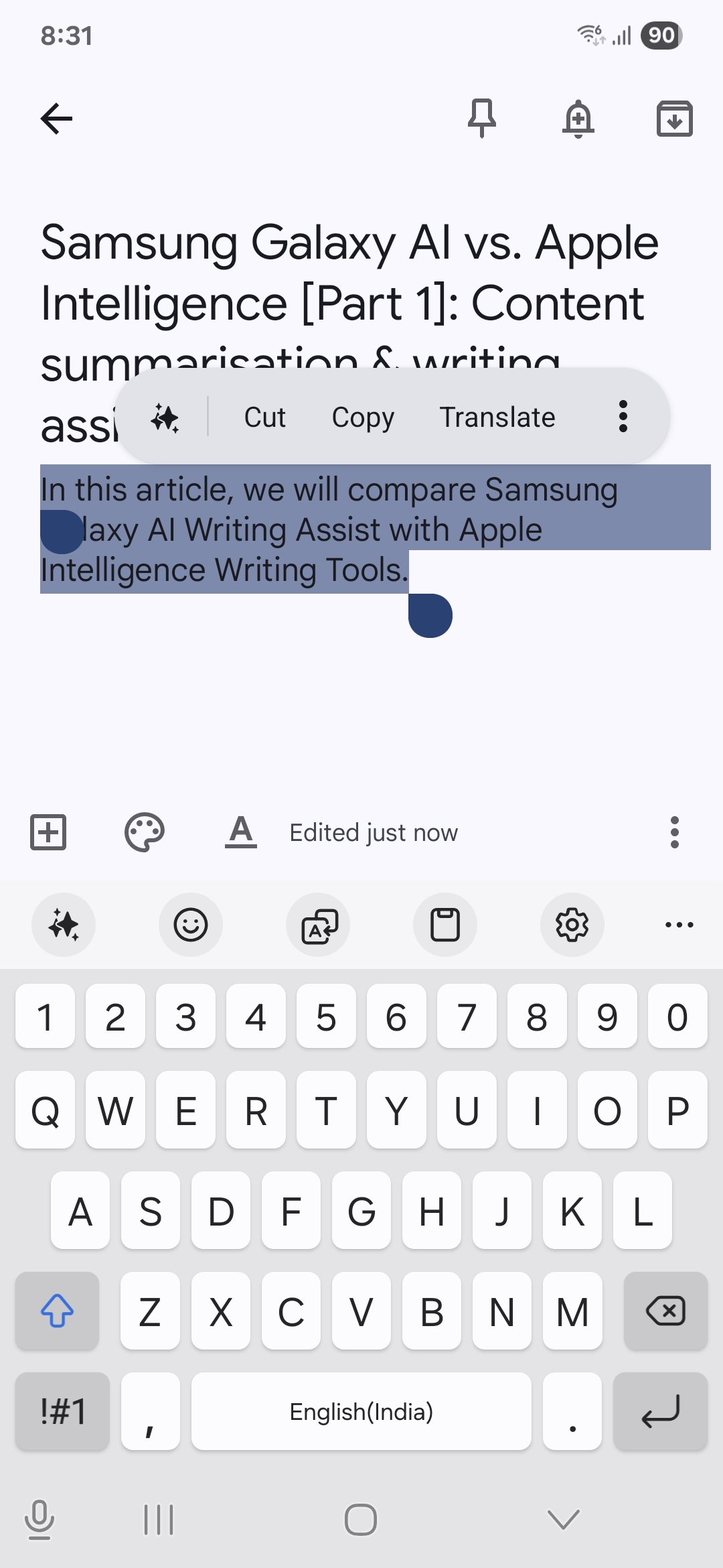 samsung galaxy s23 samsung galaxy ai writing assist (01)
