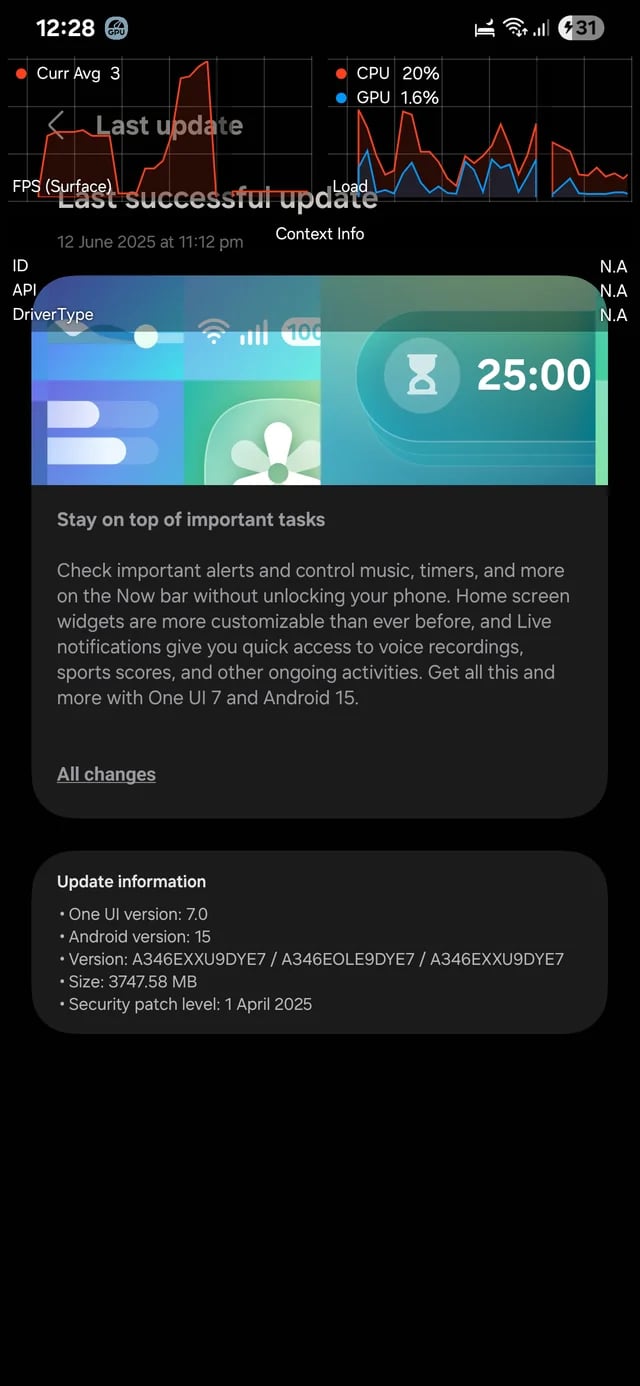 samsung galaxy a34 android 15 one ui 7 update gpuwatch (02)